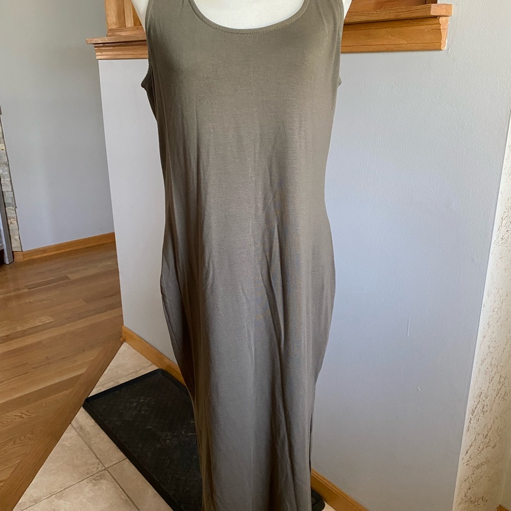 Torrid Olive Green Maxi Dress
